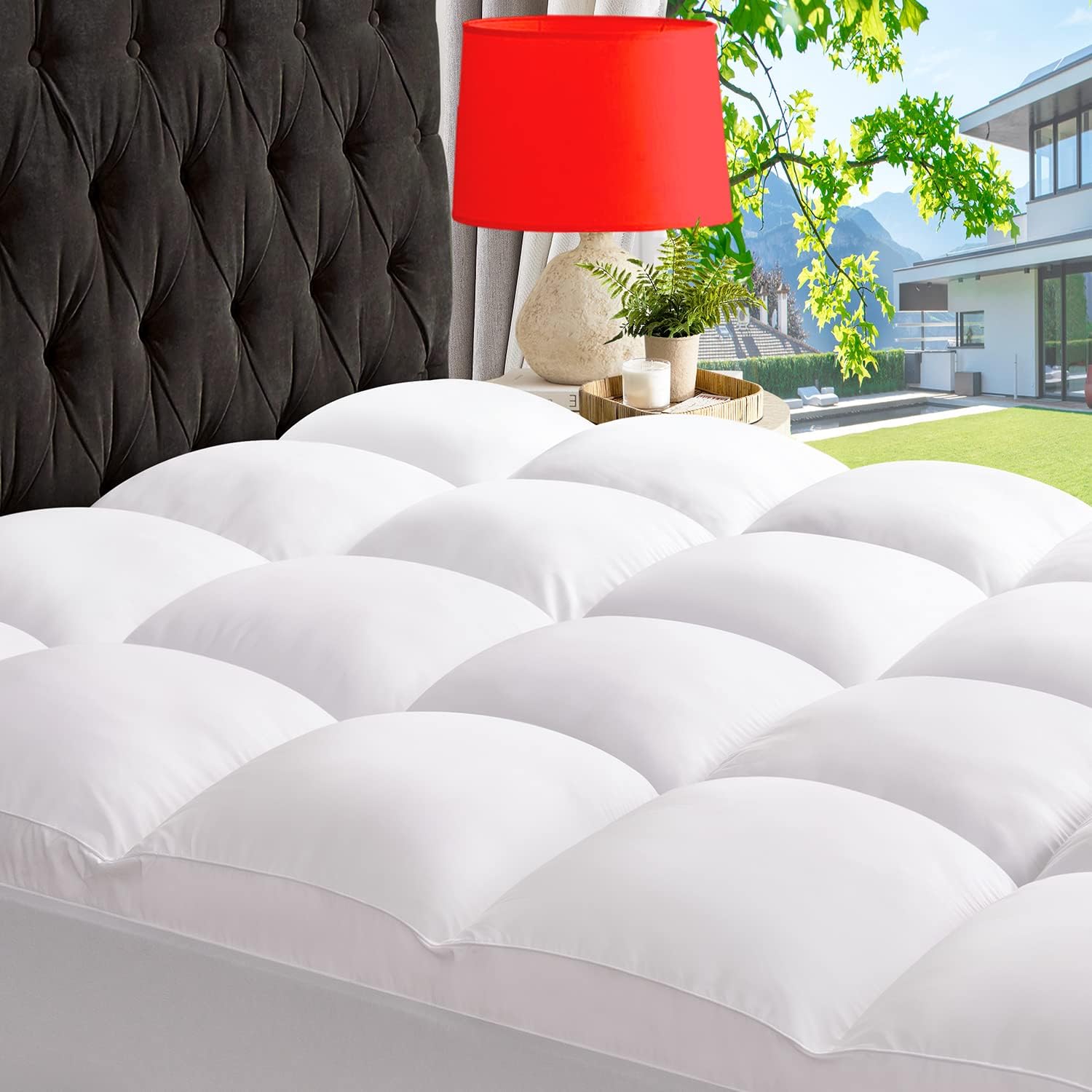 ABENE RV King Mattress Topper for Back Pain Relief and Comfort