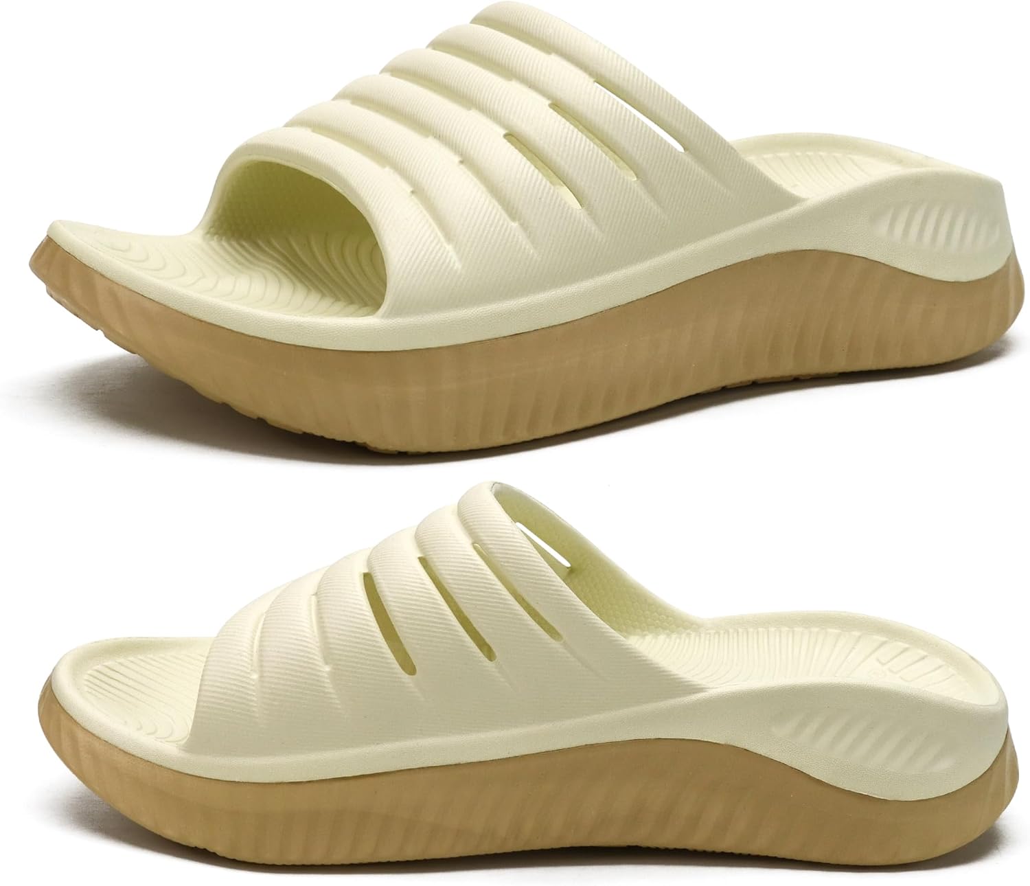 KuaiLu Womens Recovery Sandals with Arch Support for Comfort
