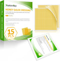 Manuka Honey Wound Care Gauze Dressing 2 in x 2 in - Pack of 15