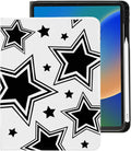 Cute Kawaii Y2K Star iPad Case A16 11th/10th Gen - Pencil Holder