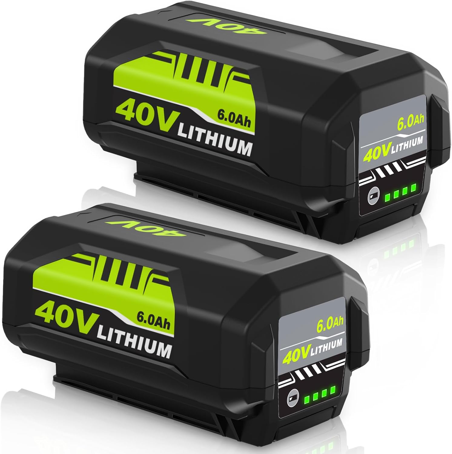 Upgraded 40 Volt 6.0Ah Replacement Battery for Ryobi Tools