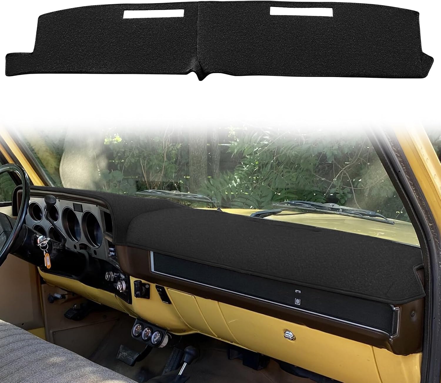 Custom Fit Dashboard Cover for 1981-1991 Chevrolet C/K Series