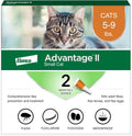 Advantage II Small Cat Flea Treatment 5-9 lbs - Vet-Recommended