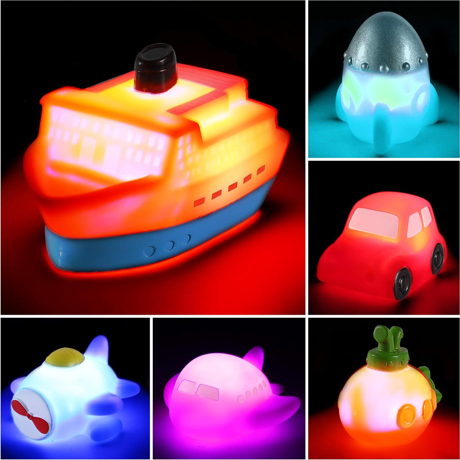 Color-Changing Boat Bath Toys for Endless Fun!