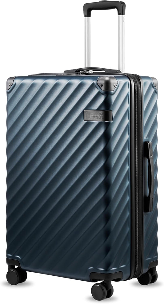 24 Inch Expandable Hardside Suitcase with Spinner Wheels