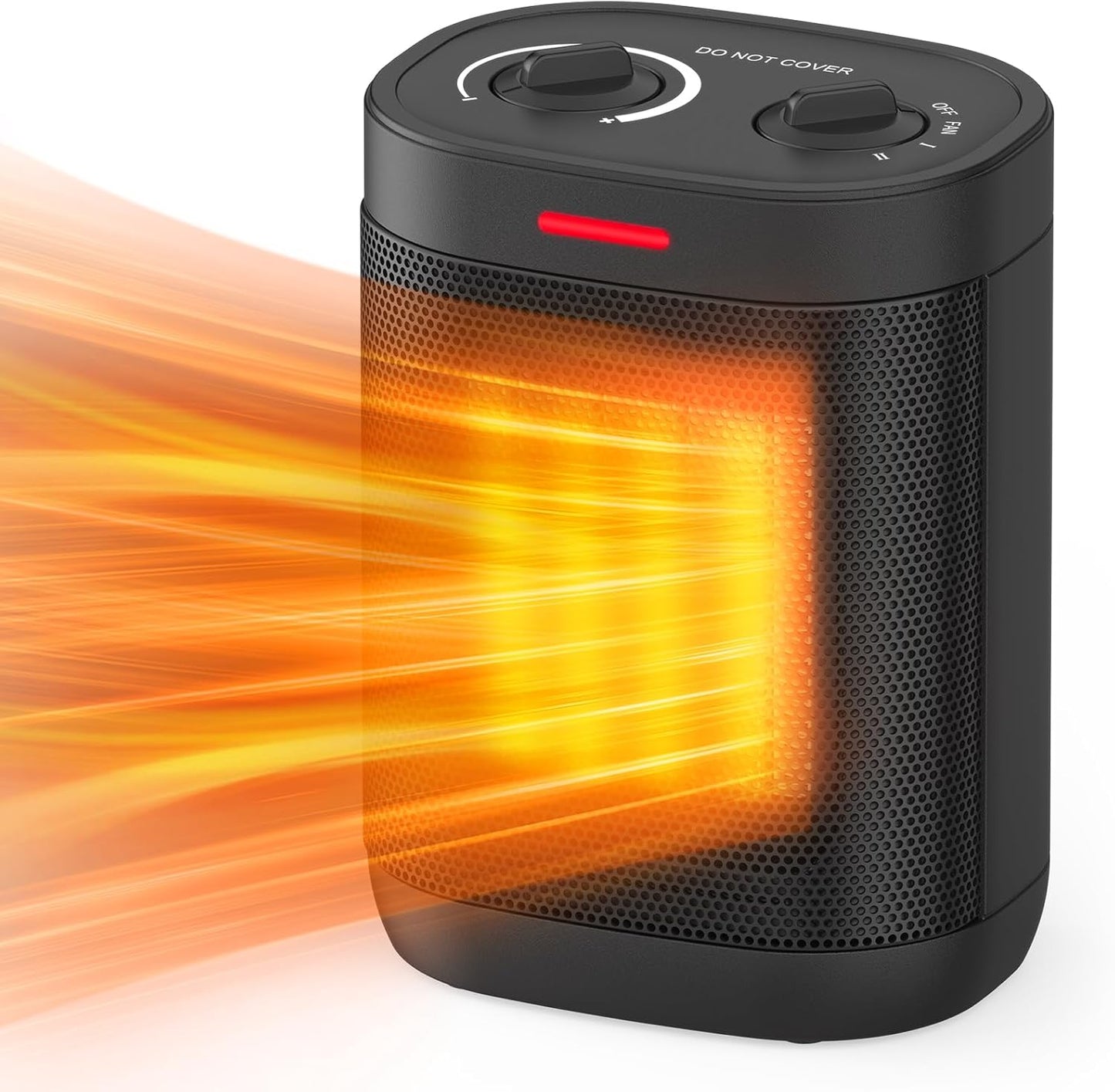 Chikit 1500W Portable Space Heater - Fast, Quiet Heat