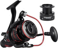 Sharky Baitfeeder III Spinning Reel Black/Red - Live Liner Drag