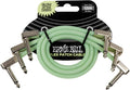 Ernie Ball Flex Patch Cable 12in Glow in Dark - Low-Profile Pack