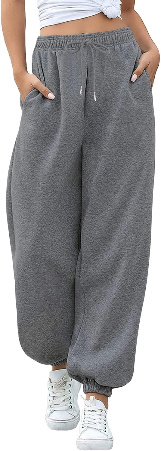 YLDUJ AMUM Women's Casual Drawstring Sweatpants for Comfort