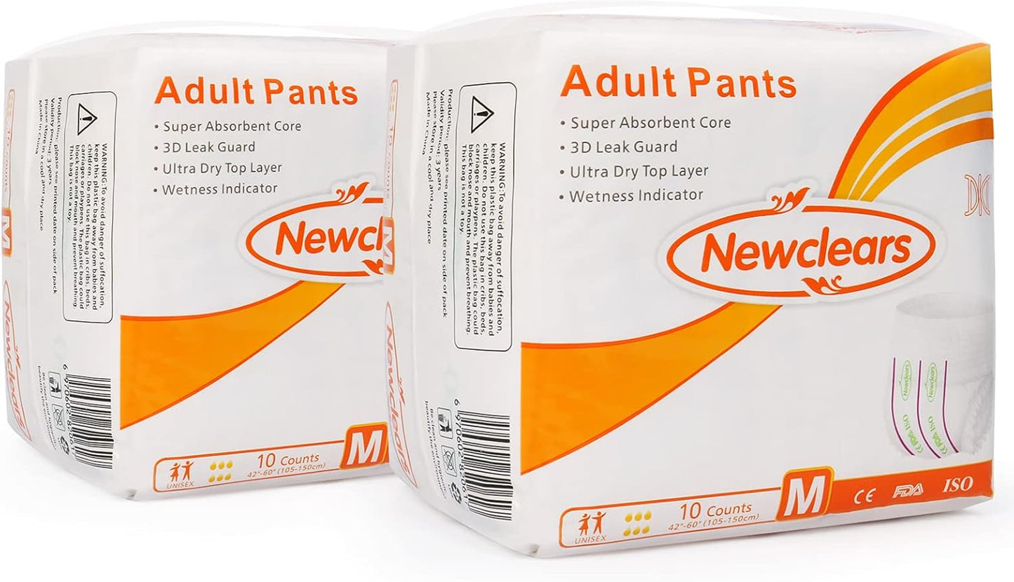 Absorbent Incontinence Pull Ups for Maximum Comfort