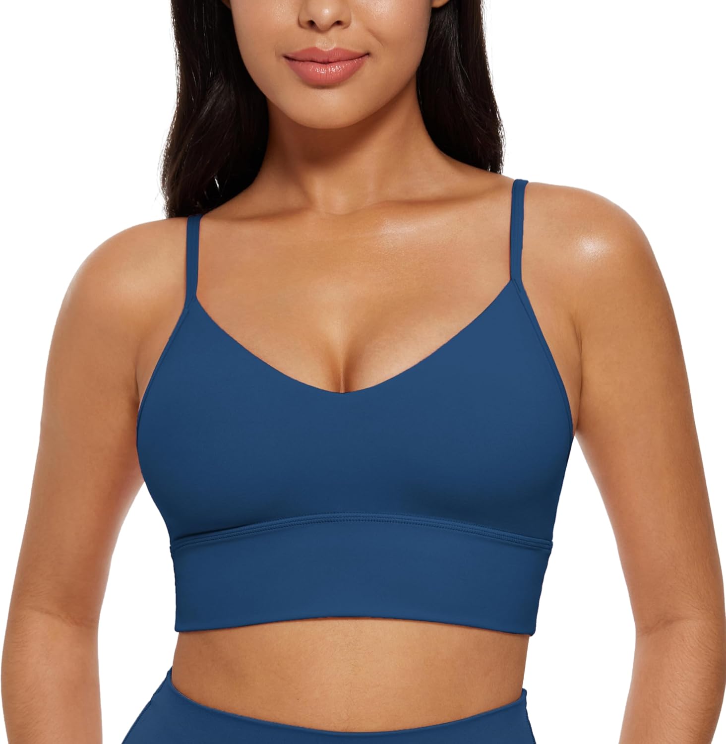 CRZ YOGA Longline Sports Bra - Butterluxe Comfort