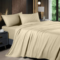 Cooling Bamboo Blend Queen Sheet Set - Silky 4 Piece