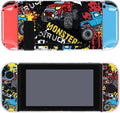 Abstract Monster Switch Screen Protector Cover and Full Case - Durable