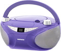 Magnavox MD6949 Portable Top Loading CD Boombox - Bluetooth, Radio, CD