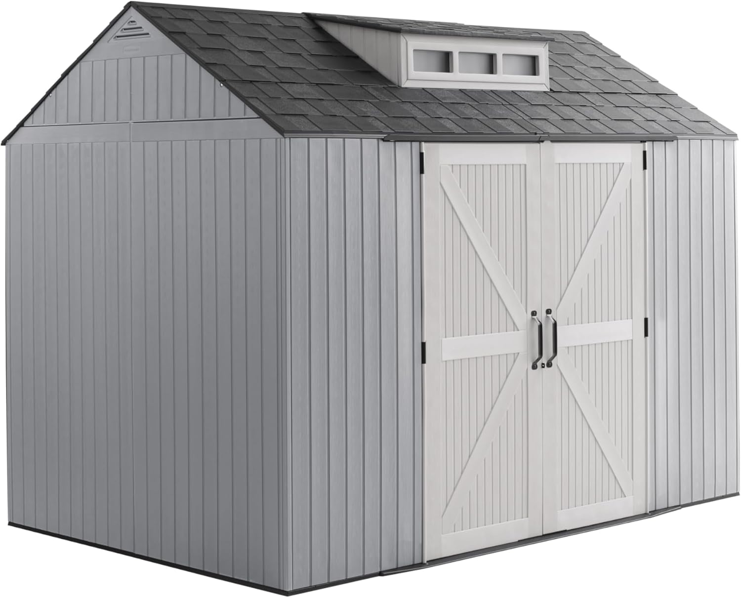 Rubbermaid Extra Large Resin Outdoor Storage Shed for Lawn Gear