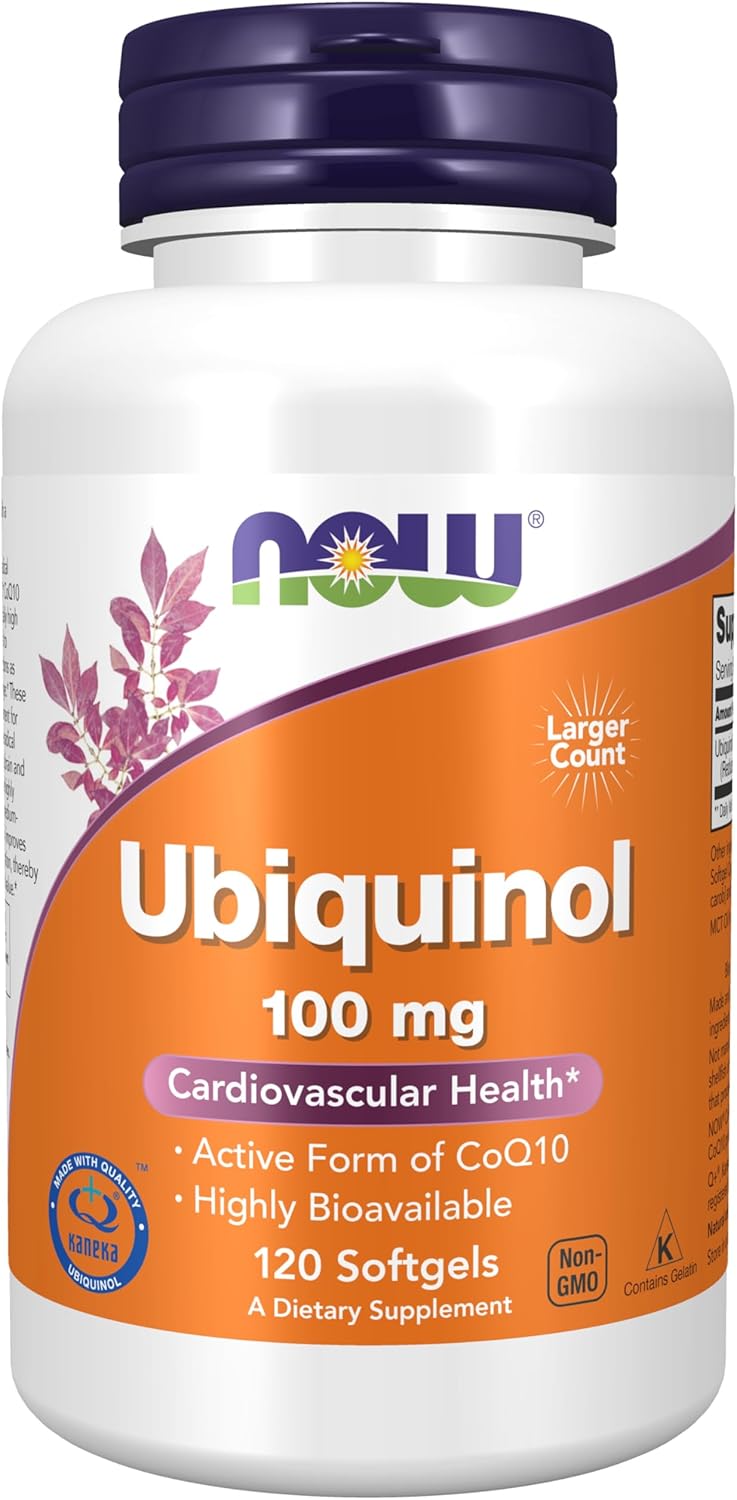 Ubiquinol 100 mg Softgels for Enhanced Energy and Health