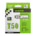 meite T50 Staple Gun Staples 3/8 in Crown - Heavy Duty Packs