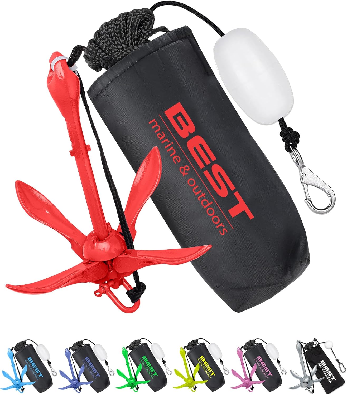 3.5lb Kayak Anchor Kit - Secure Your Water Adventures!
