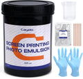 Caydo Screen Printing Emulsion Kit, 32oz Photo Emulsion - Large
