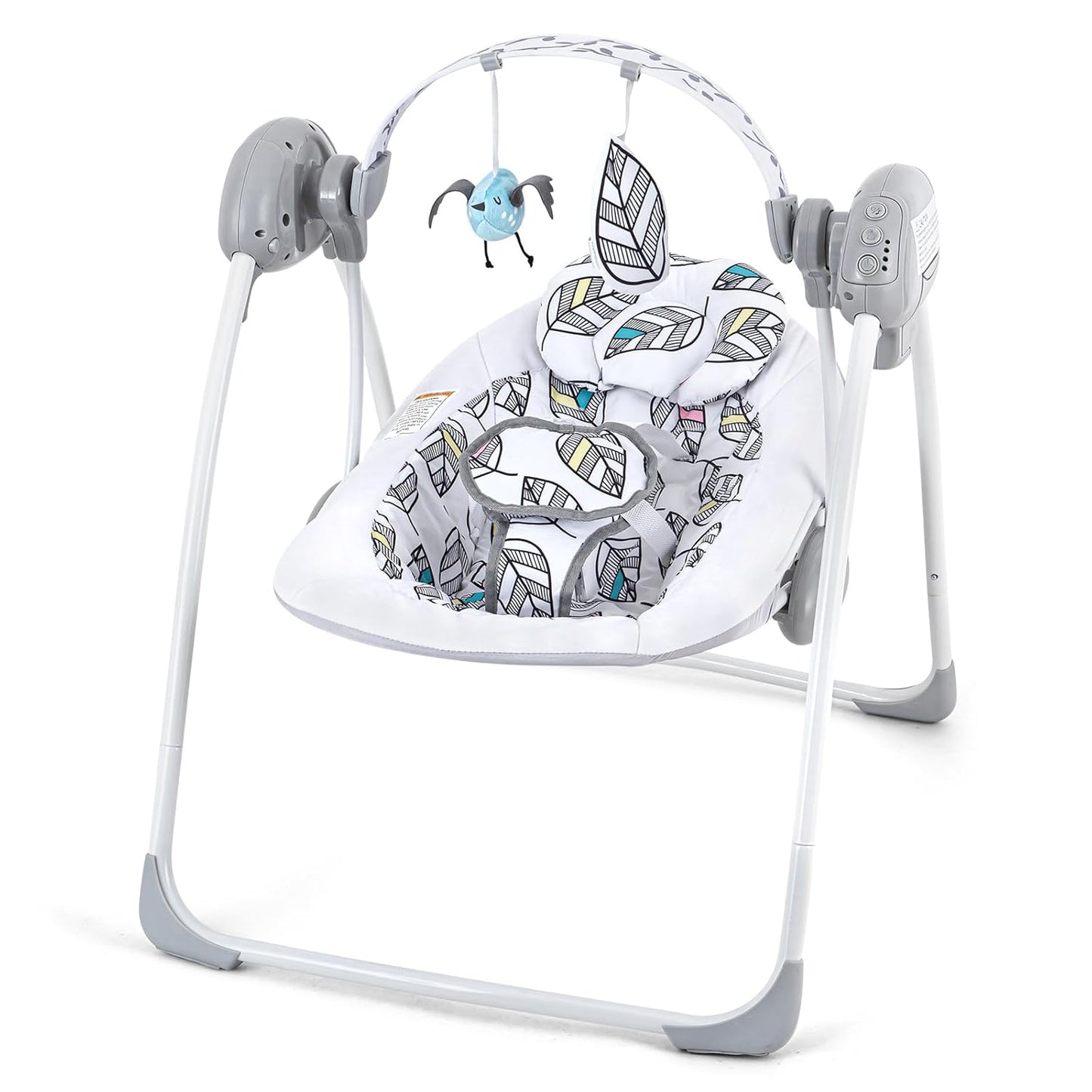 Portable Baby Swing with Adaptable Speed & Music