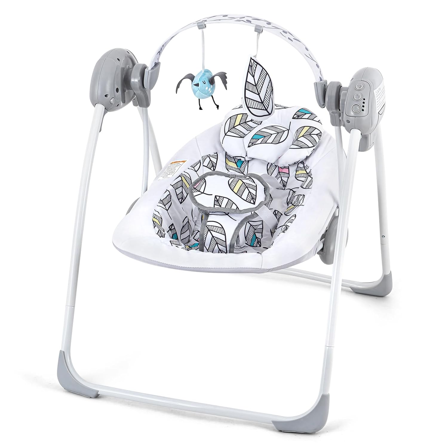 Portable Baby Swing with Adaptable Speed & Music
