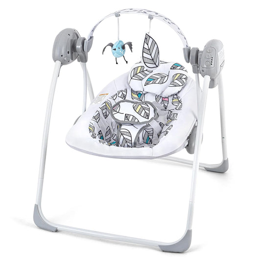 Portable Baby Swing with Adaptable Speed & Music