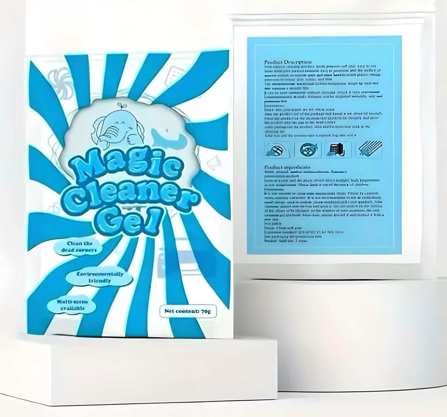 Versatile Car Cleaning Gel - Ideal Gift for Him & Her