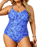Aqua Eve Plus Size Swimsuit for Women - Tummy Control One Piece