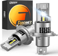 Fahren 2025 Upgraded H4 Bulbs 6500K 800% Brighter - Plug-N-Play