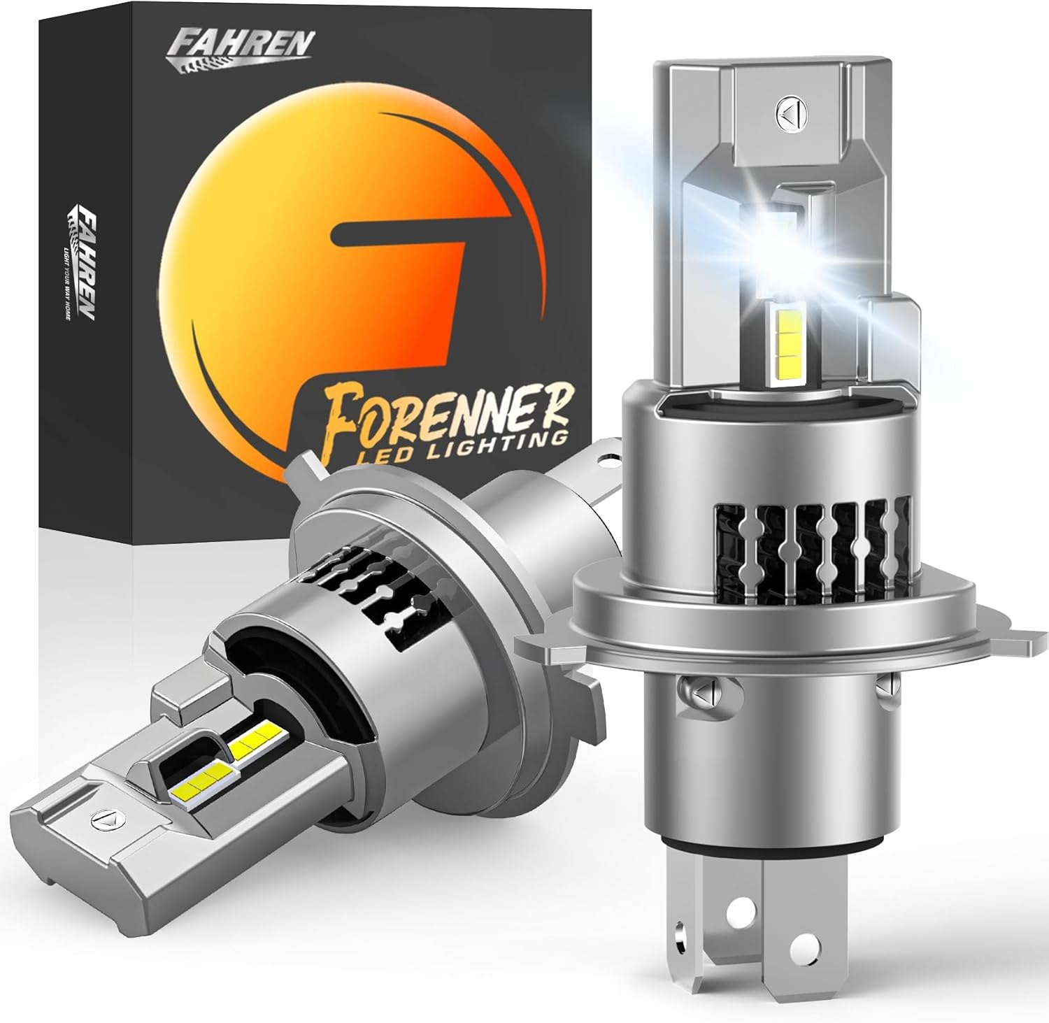 Fahren H4 Bulbs: 800% Brighter 9003 HB2 Fog Light Upgrade