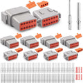 JRready Deutsch DTM Connector 12 Pin Kit - Waterproof Automotive