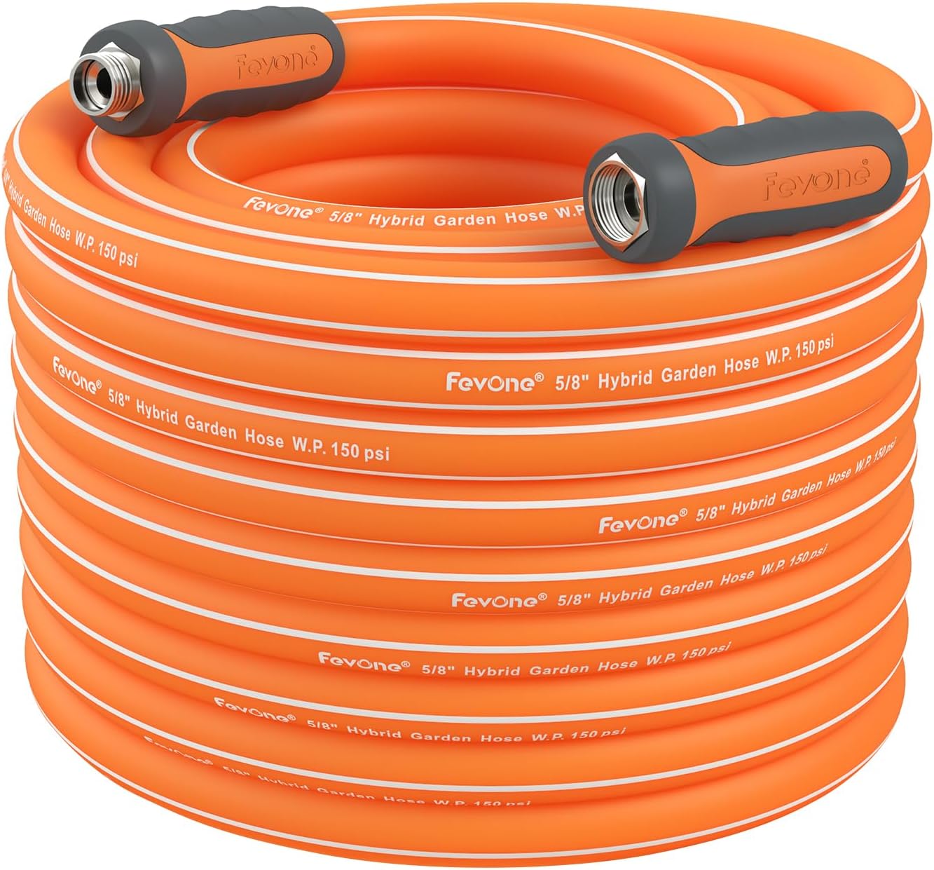 Fevone 80 ft Garden Hose with Kink Resistance and Durability