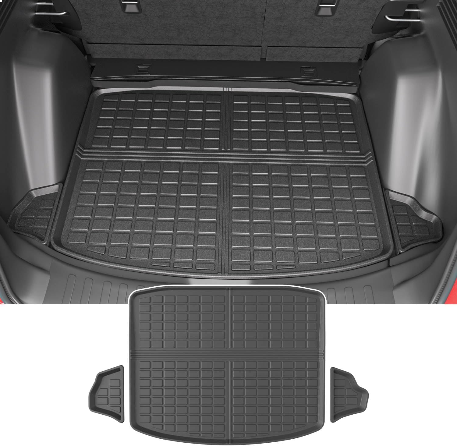 powoq Fuel Trunk Mat for 2017-2022 Honda CRV - All Weather Liner