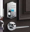 Keyless Entry Door Lock deadbolt with Handle Set - Smart Front Door