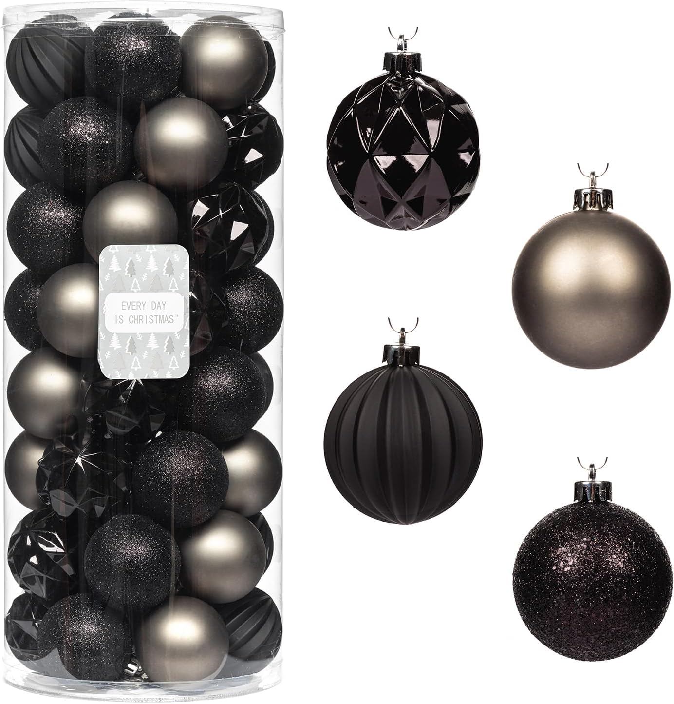 Shatterproof Christmas Tree Ornament Set for Every Day is Christmas