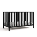 Storkcraft Morningside 5-in-1 Convertible Crib (Black) - Versatile