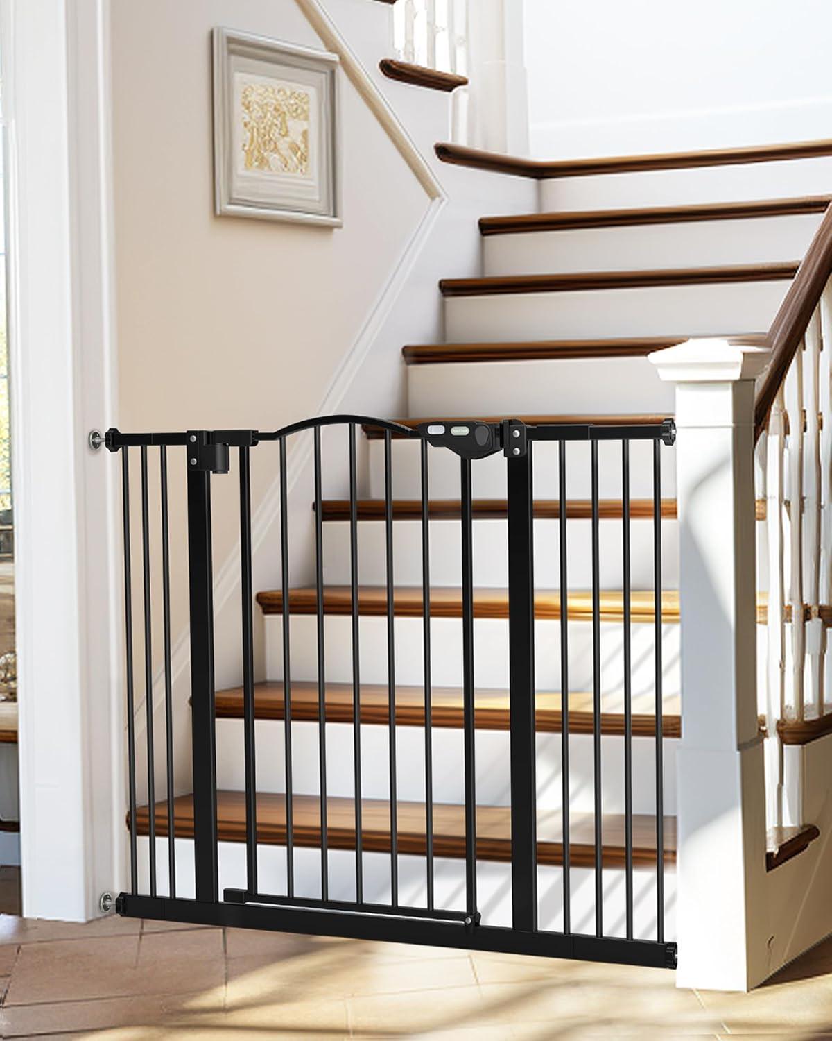 InnoTruth Baby Gate for Stairs & Doorways - 30 Tall Pet Gate