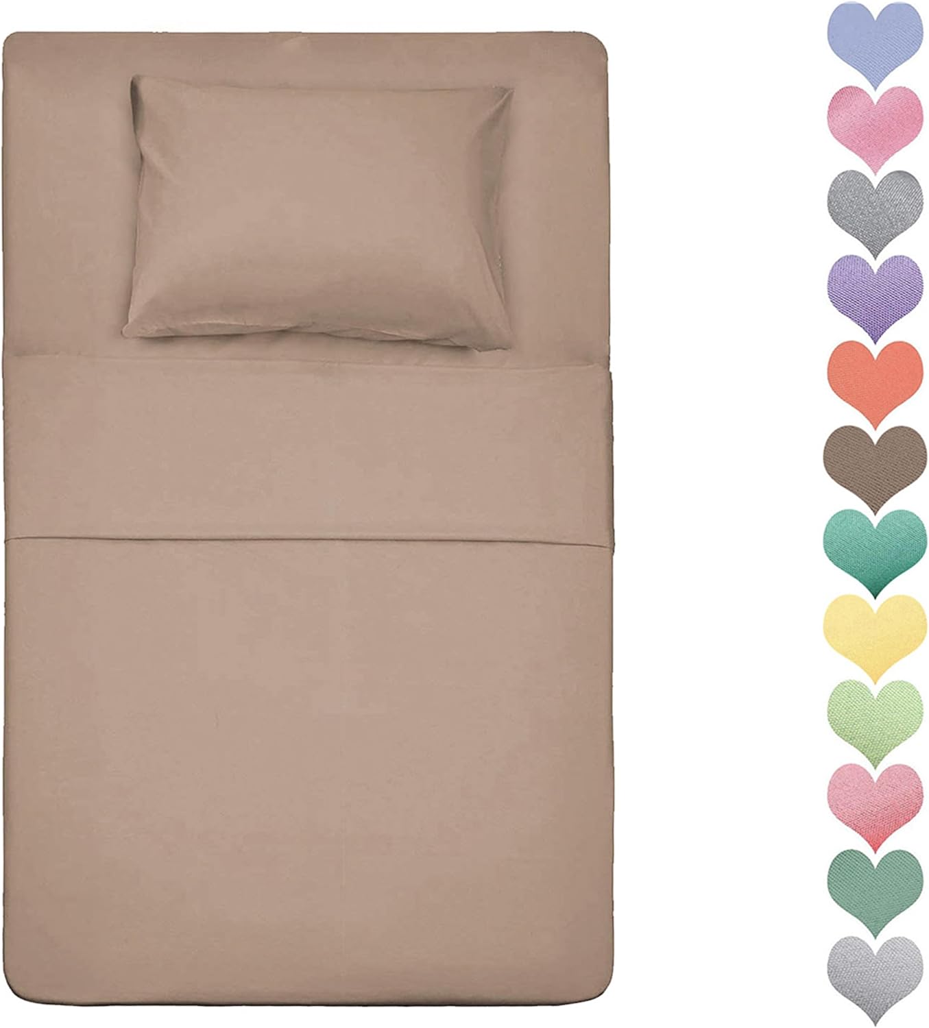 400 Thread Count Cotton Twin Size Sheet Set for Ultimate Comfort