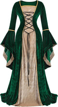 Elegant Irish Velvet Dress for Women Perfect for Renaissance Events
