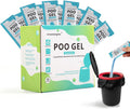 Portable Toilet Absorbent Gel Poo Powder for Camping - Odor Control