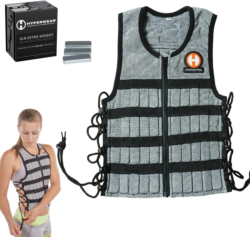 Hyperwear Hyper Vest PRO Weighted Vest for Men and Women