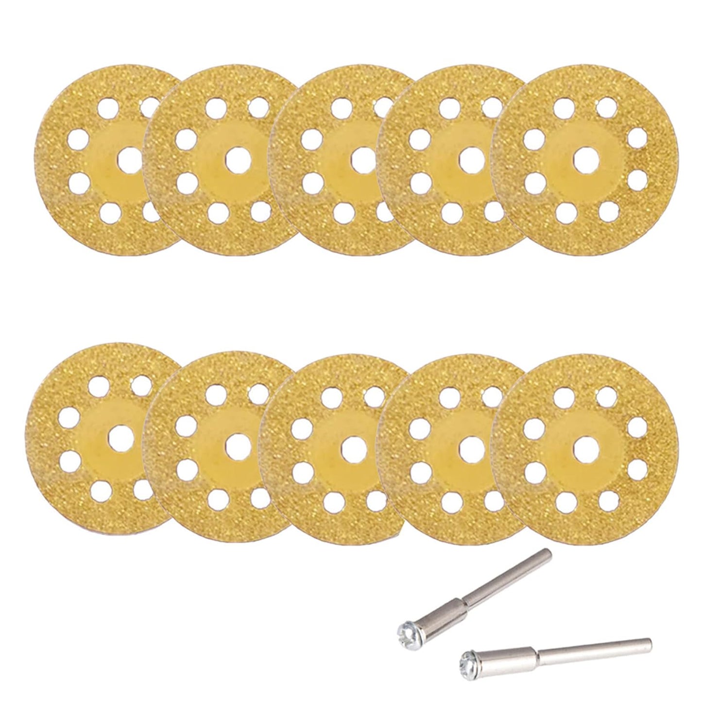 Titanium Coated Glass Cutting Wheels Set - Precise Cuts for Glass, Ceramics, Stone