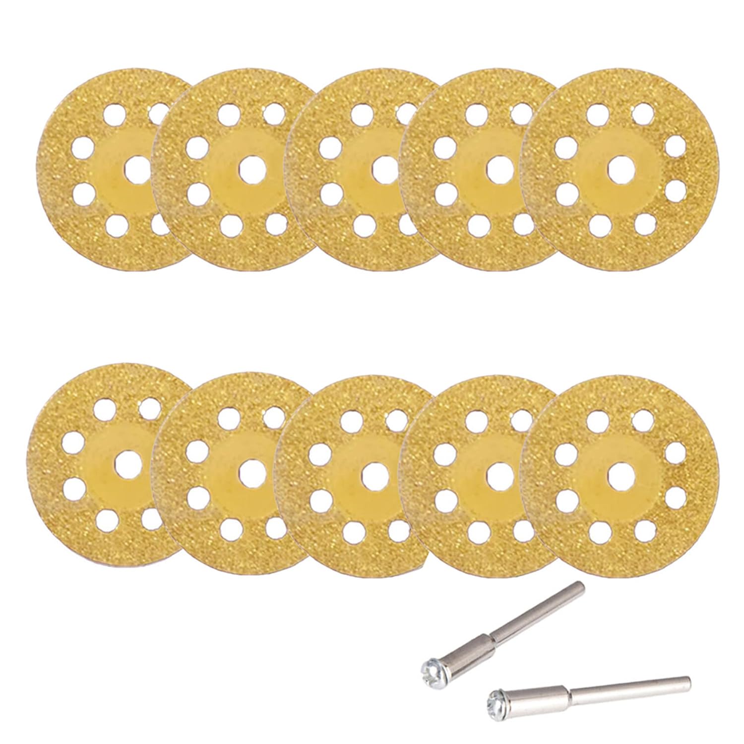 Titanium Coated Glass Cutting Wheels Set - Precise Cuts for Glass, Ceramics, Stone