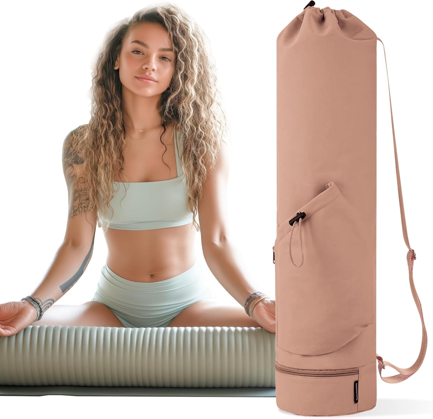 Premium Yoga Mat Bag - Stylish, Versatile Carrier