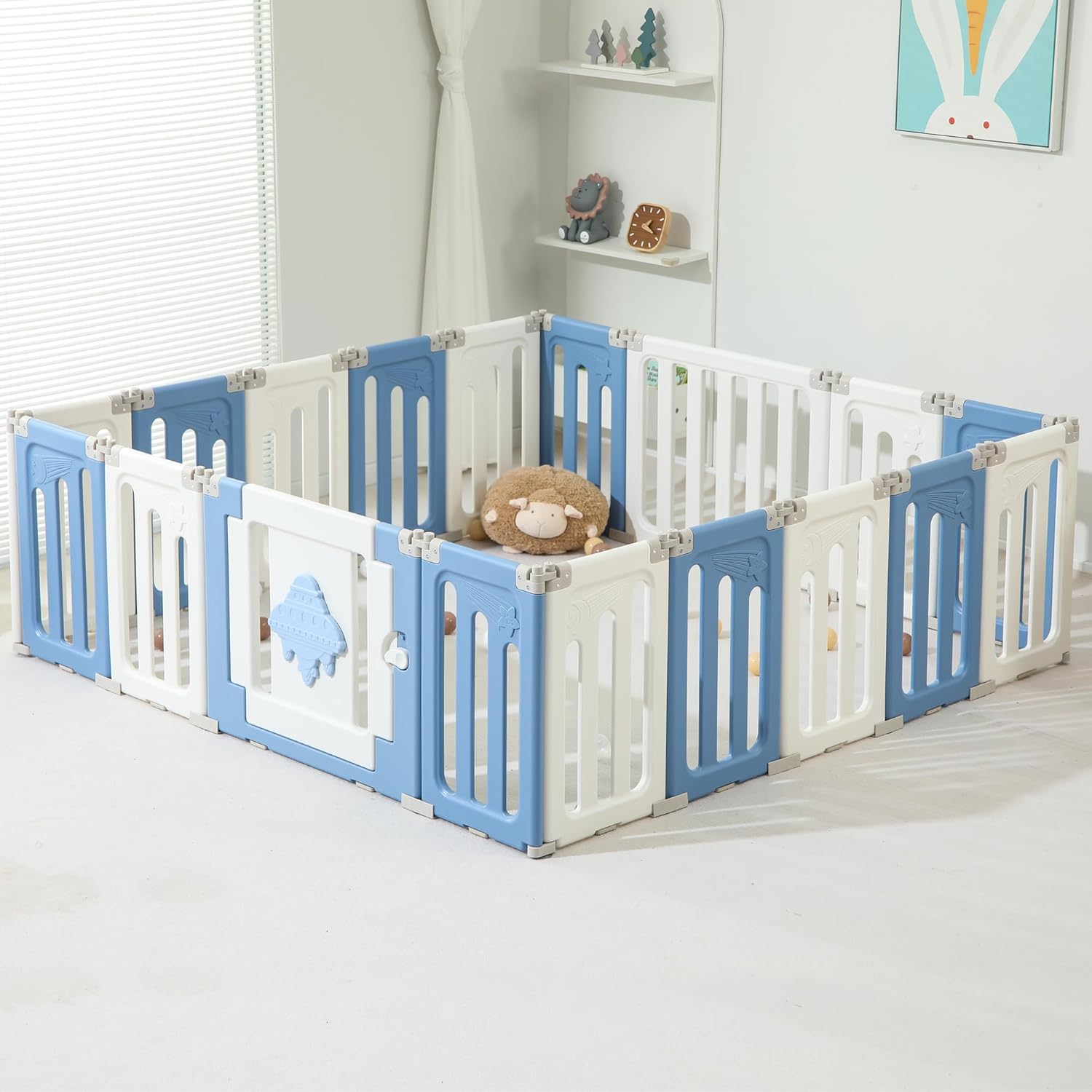 Bestgame UFO Portable Baby Playpen - 18 Panels