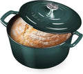 Nuwave 6QT Healthy Enameled Cast Iron Dutch Oven Pot - Durable 7-Layer