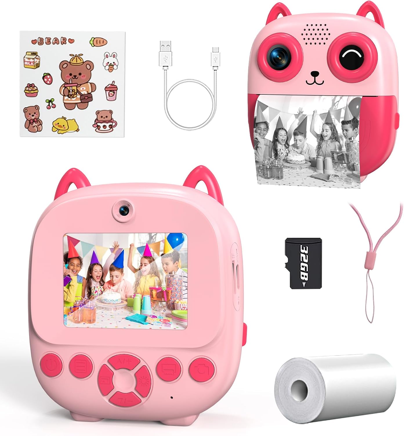 Instant Print Kids Camera - Capture Precious Moments!
