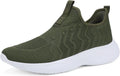 Mens Slip On Walking Shoes Lightweight Non Slip - Comfortable Everyday