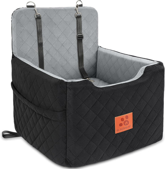 Dog Car Seat for Small/Medium Dogs with Memory Foam Comfort