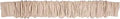 Creative Co-Op Cream Chandelier Cord Cover - Simple Chain Concealment